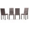 Baxton Studio Andrew Modern Grey Upholstered Grid-tufting Dining Chair, PK4 123-6810 - alternate 1